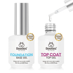 Beetles Base Gel sin HEMA: base suave para uñas sanas y mayor adherencia