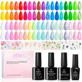 Beetles set de esmalte gel: 36 colores para un look diario duradero.