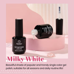 Beetles Esmalte Gel: aplicación fácil para color semitransparente.