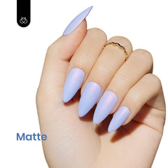 Beetles Esmalte Gel Lila Suave ofrece tono sutil para uso diario.