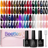 Beetles Esmalte Gel Set 36 Colores Mini para crear looks diarios.