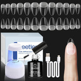 Beetles Etch-X Almond Short : kit pratique pour une manucure maison durable.