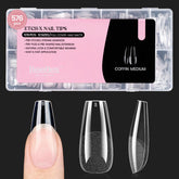 Beetles Etch X uñas postizas medias coffin para extensión rápida