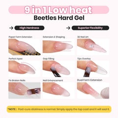 Beetles gel 9 en 1, extensión y reparación