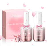 Beetles gel base y capa superior edición San Valentín, empaque festivo para regalo.
