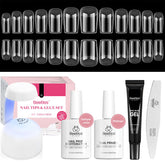 Beetles Gel Nail Kit con deshidratante para preparar uñas y mejorar adherencia.