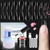 Beetles Gel Nail Kit tapas-500 piezas, ideal para crear uñas duraderas en casa
