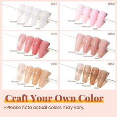 Esmalte blanco lechoso Beetles para uñas delicadas y limpias.