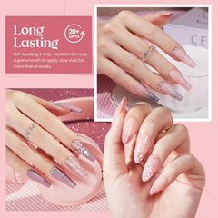 Beetles Gel Polish, acabado destellos, añade brillo sutil para ocasiones especiales