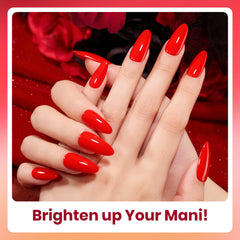 Beetles Gel Polish Crimson Horizon: aplicación fácil para un acabado duradero y uniforme.