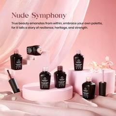Beetles Gel Polish Brillos Rosado Coral: destellos sutiles para estilos festivos.