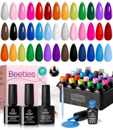 Beetles Gel Polish – ensemble de 20 couleurs rose, manucure rapide à domicile