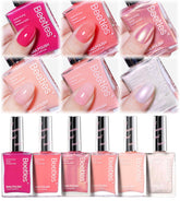 Beetles Gel Polish Heartbeat: set de 6 colores para uñas, variedad lista para combinar.