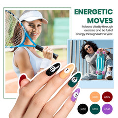 Beetles Gel Polish Kit con 25 tonos de gel para crear estilos variados