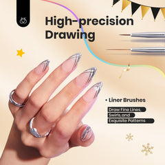 Beetles Gel Polish: puntas para arte 3D con precisión