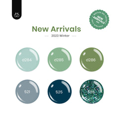 Beetles Esmalte Gel Set - seis colores para uso diario.