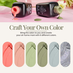 Beetles gel de uñas Southern Belle Dos: cobertura suave y duradera
