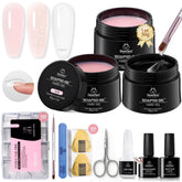 Beetles Gel de Uñas: kit completo para extensiones profesionales.