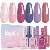 Beetles Hema-Free gel polish set in pink for long-lasting at-home manicures