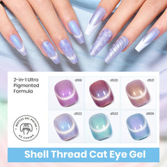 Beetles Imán para efecto ojo de gato, mejora la personalización de cada uña