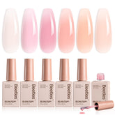 Beetles Jelly Gel: conjunto de esmaltes para manicura duradera y brillante.