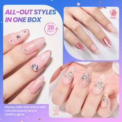 Beetles Jelly Gel Set, acabado brillante, resultado de aspecto profesional.
