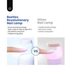 Beetles Lámpara UV Portátil: ideal para uñas en casa