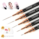 Beetles Liner Pinceles 5 mm para trazos finos y suaves en gel