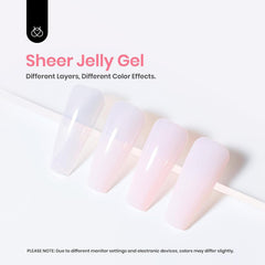 Beetles gel de uñas Milky Pink: acabado brillante que realza uñas naturales para uso diario.