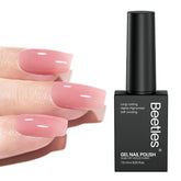 Beetles Nude Pink Gel: botella de esmalte nude rosa para uso diario.