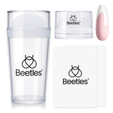 Beetles sello uñas frances con dos tamaños para diseños precisos.