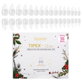 Beetles Tipex Lite apex tips: 256 piezas para un acabado natural