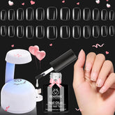 Beetles: tips de uñas cuadradas extra cortos para un acabado limpio y fácil de aplicar