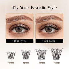 BEFER Beauty aplicación casera en casa para ojos expresivos.