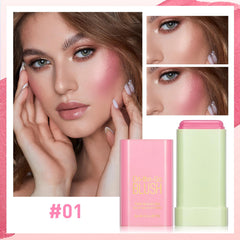BEFIVECOK Blush Stick textura cremosa que se difumina con facilidad.