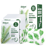 BeHoomi mascarilla ocular a vapor con empaque de 10 unidades para relajación diaria