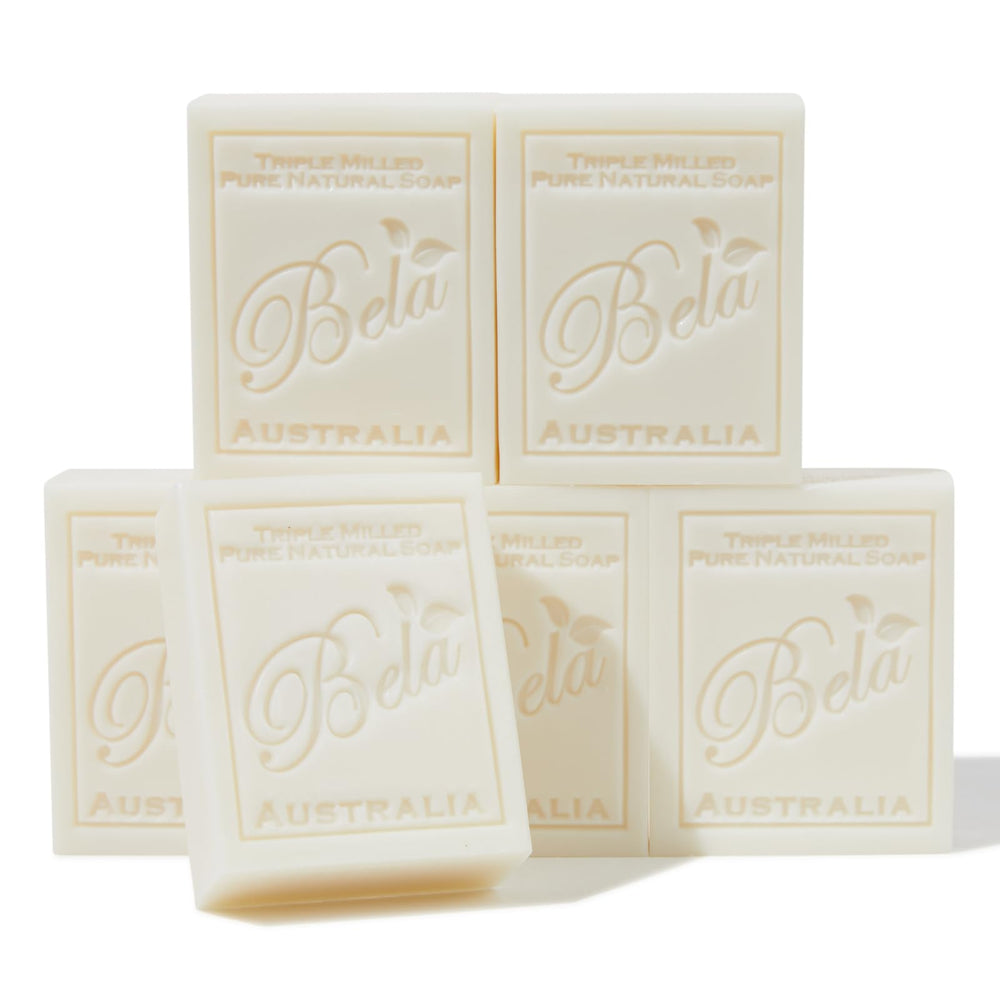 Jabón BELA de leche de cabra extra cremosa para manos suaves.