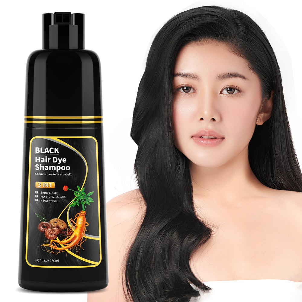 BELEZALIB champú-tinte negro coberturas canas, nutrición natural para el cabello.