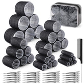Belicoo conjunto rulos pelo 60mm para rizos naturales y duraderos