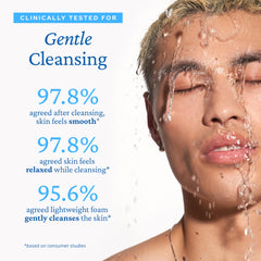 Mousse légère et hydratante belif laisse une peau rafraîchie après le lavage.