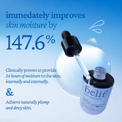 belif super-drops multi-7 serum panthenol apport renforcé à la barrière cutanée.