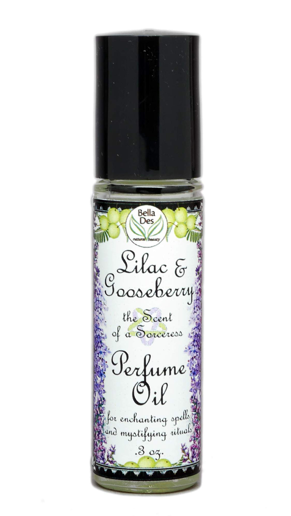 BELLA DES NATURAL BEAUTY Aceite perfume Lila y Grosella en roll-on para uso diario
