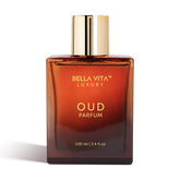 BellaVita Luxury Oud: botella elegante para un aroma duradero durante todo el día