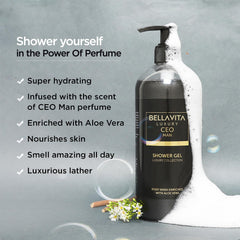 bella vita luxury aloe vera hidratación intensa para la piel tras la ducha