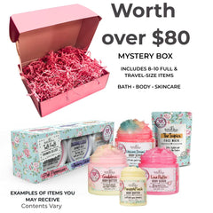 Bella & Bear Mystery Box cremas hidratantes para cuerpo, textura suave y nutritiva.