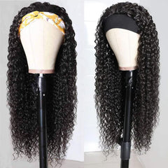 Bellarayine peluca con diadema onda profunda lateral para cambios de estilo.