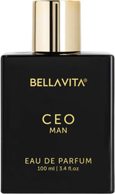Bella Vita Luxury perfume para hombre, botella destacada y aroma duradero.