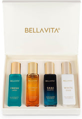 Bella Vita Luxury set unisex 4x20ml, caja regalo elegante para obsequios