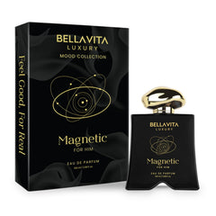BELLAVITA Mood Magnético fragancia botella 100 ml para uso diario elegante.