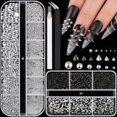 BELLEBOOST tachuelas cono punk para uñas: añade textura 3D atrevida.